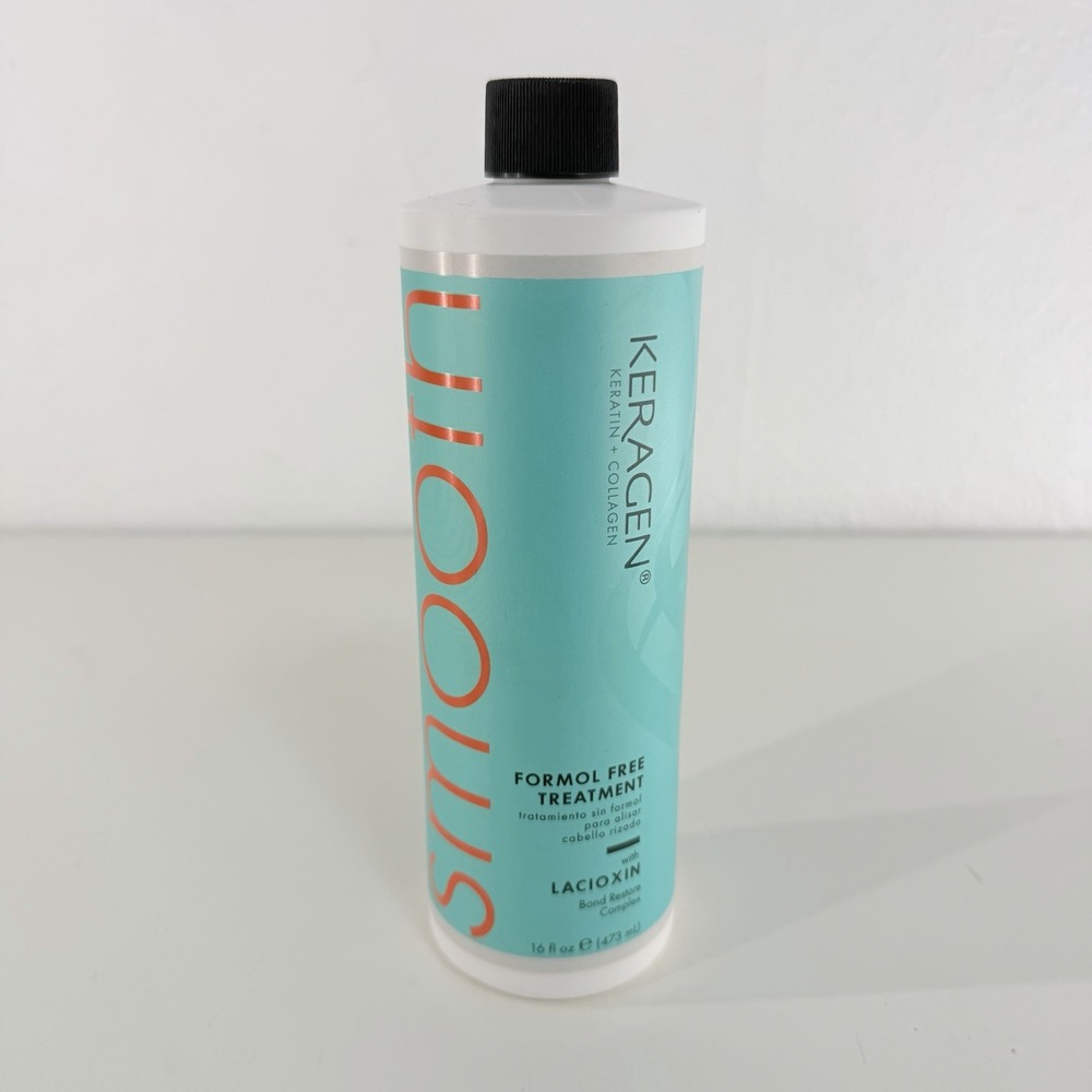 Keragen Smooth Formaldehyde Free Treatment Infused with Keratin & Collagen- 16oz